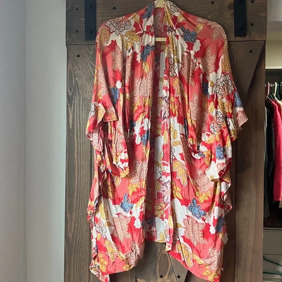 O’Neill kimono swim cover up - Picture 2 of 4